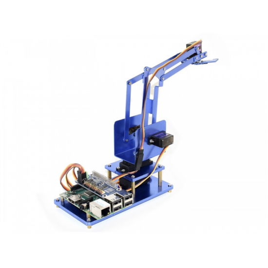 4-DOF Raspberry Pi Metal Robot Arm Kit